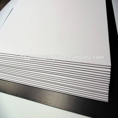 Wholesale 4mm White Proplex Corrugated Cartonplast Plastic Cardboard Sheets Coroplast Akylux Pp Corrugated 48x96 Corflute Sheets